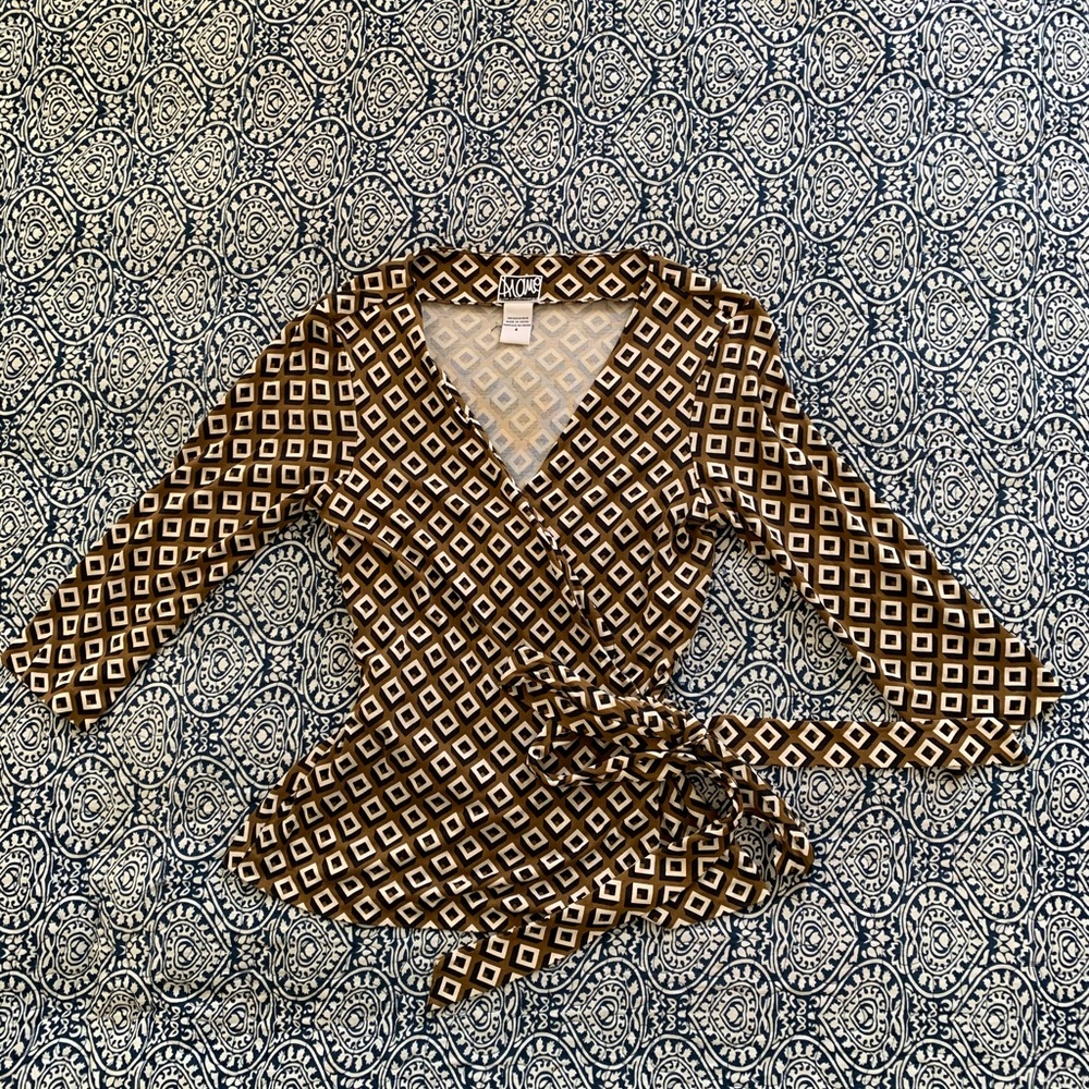 Diane Von Furstenberg Wrap Top